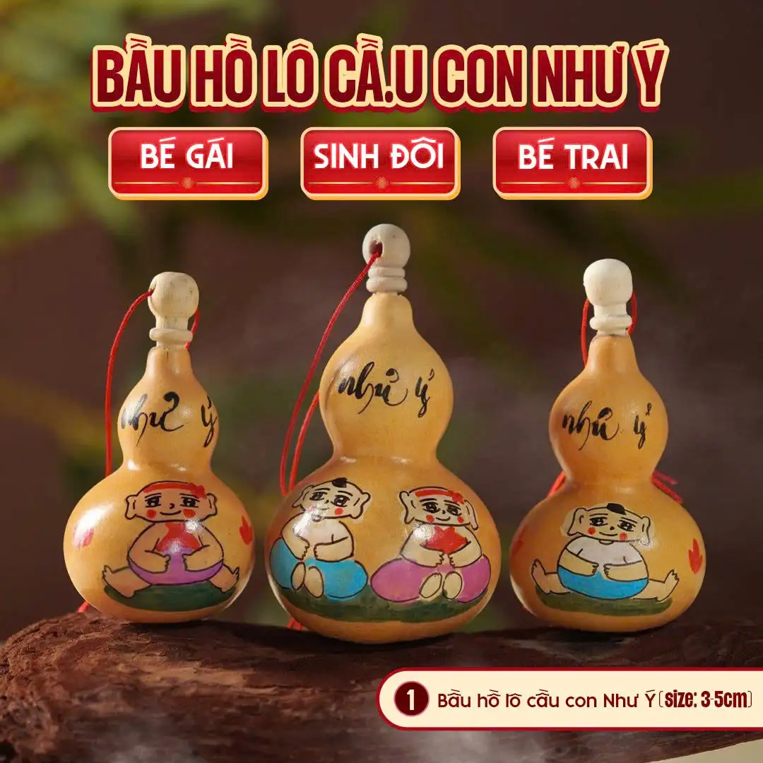 Bầu hồ lô cầu con Như Ý 3-5cm